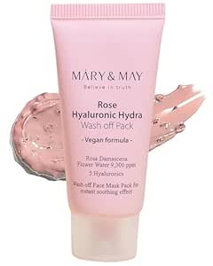 Mary&May Vegan Rose Hyaluronic Hydra Wash off Pack 30 g